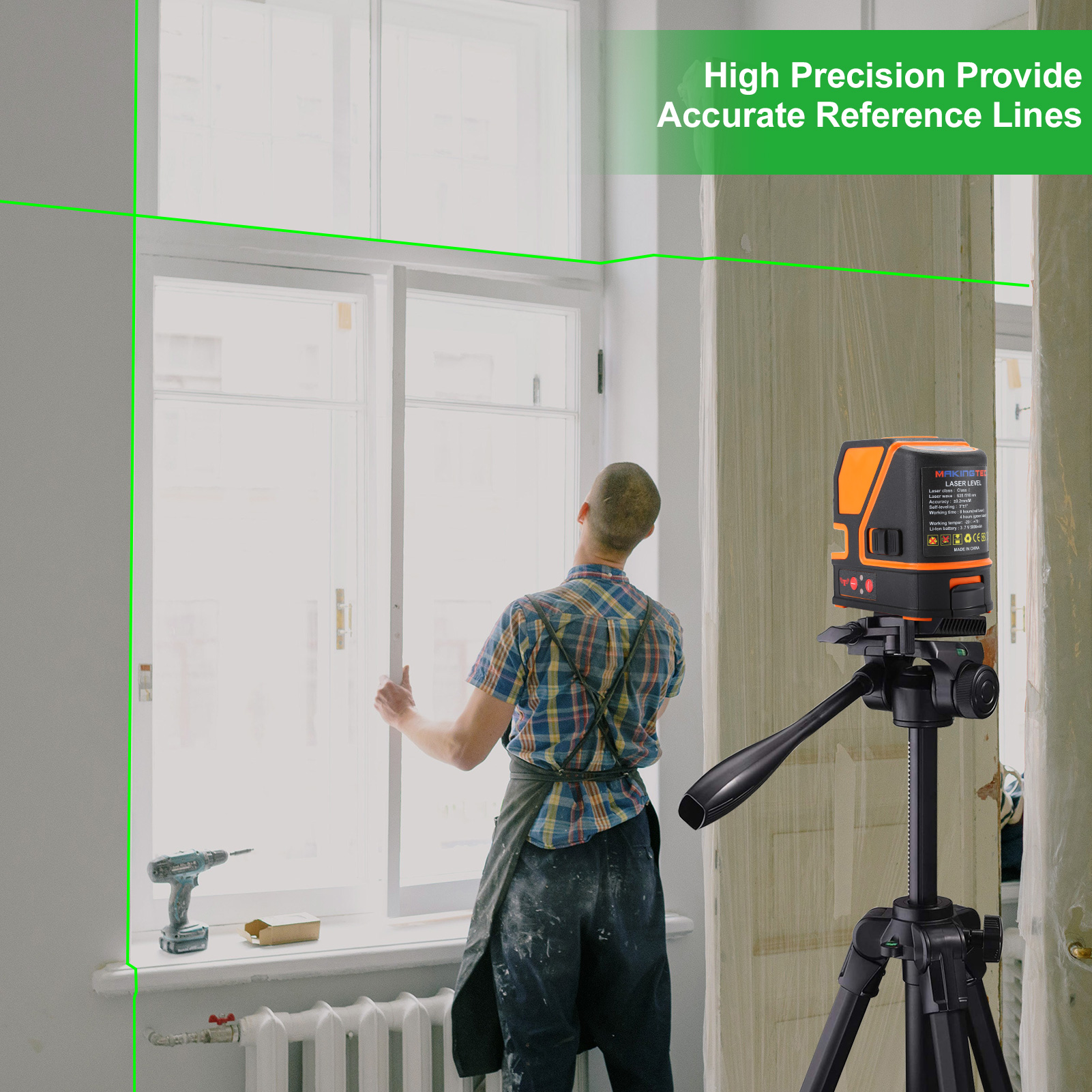 laser level excellent tools for construction and household