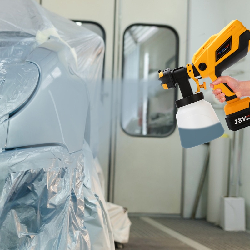 Cordless sprayer gun